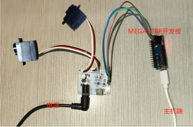 3. Fijar el servo horn – 4