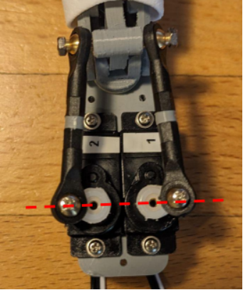 3. Fijar el servo horn – 5