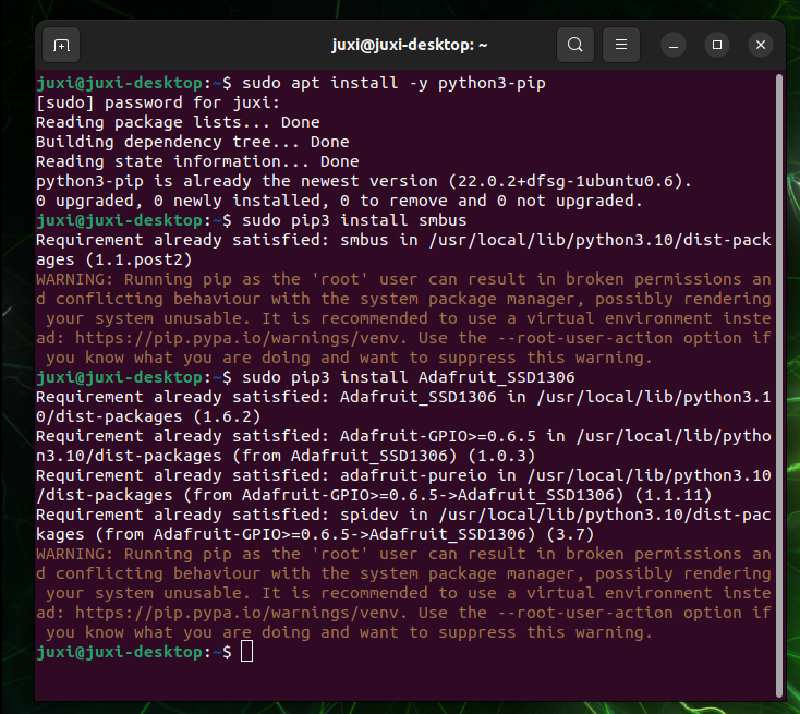2.1. Instalar dependencias – 1
