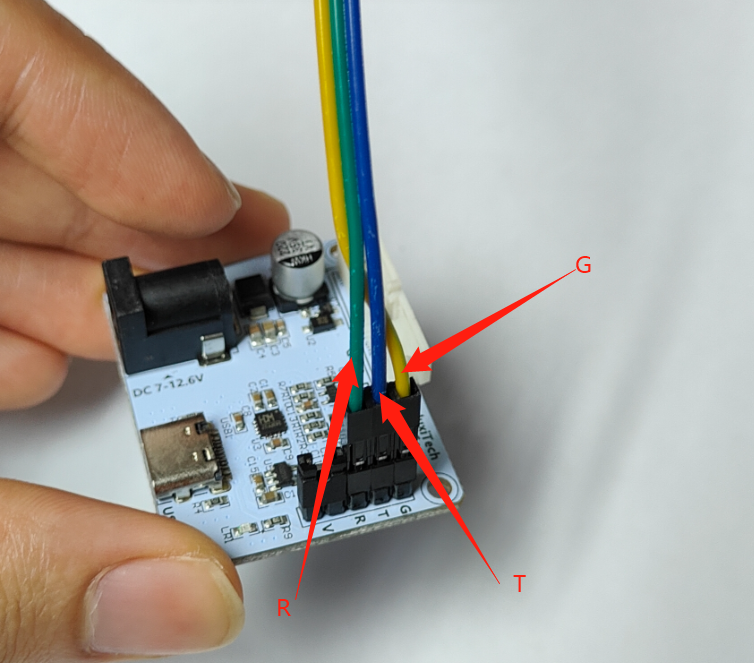 1. Conexión para depurar la mano – 5