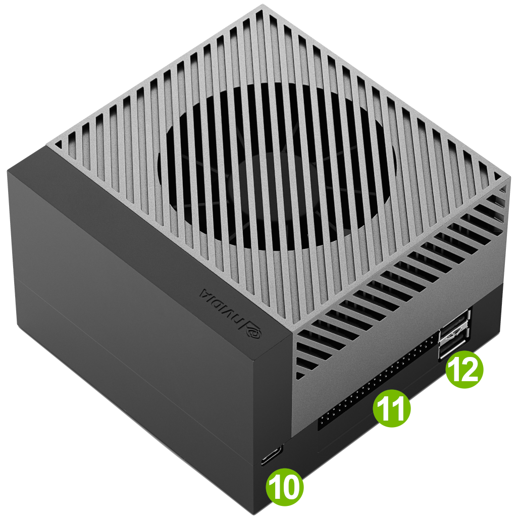 Developer kit, PCIe cover and 40-pin angle
